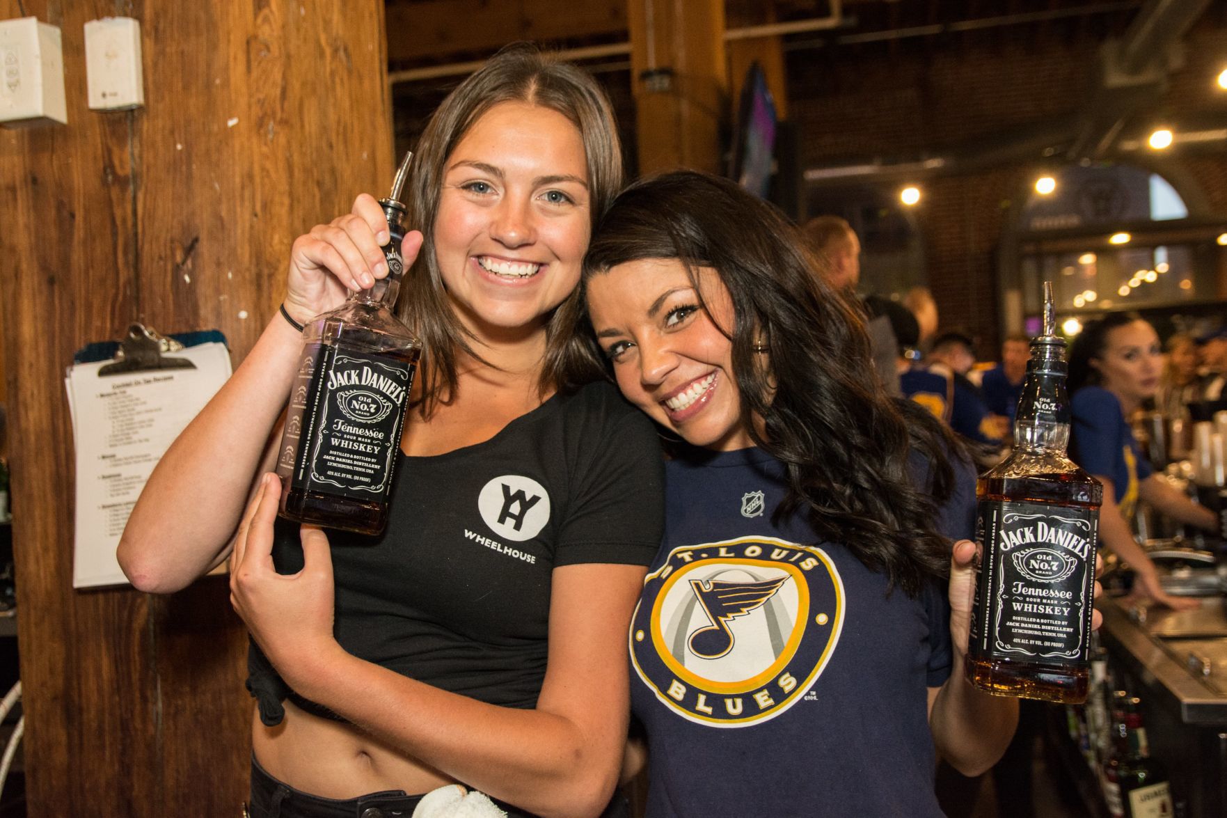 Blues Fans at Wheelhouse during Stanley Cup Final Game 7. Spons